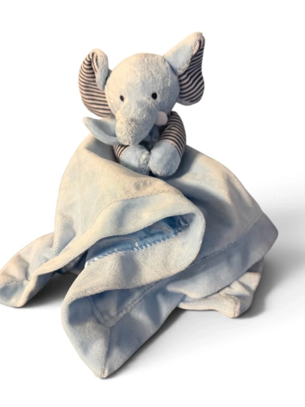 Carter's Light Blue Elephant Lovey Security Blanket